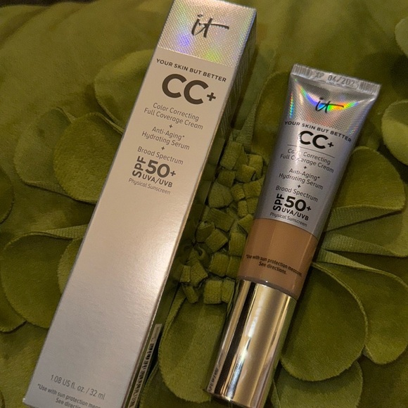 NEW IT Cosmetics CC+ Cream Color Correcting Full Coverage Cream 32ml - Picture 1 of 8
